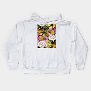 Robins in the garden Kids Hoodie